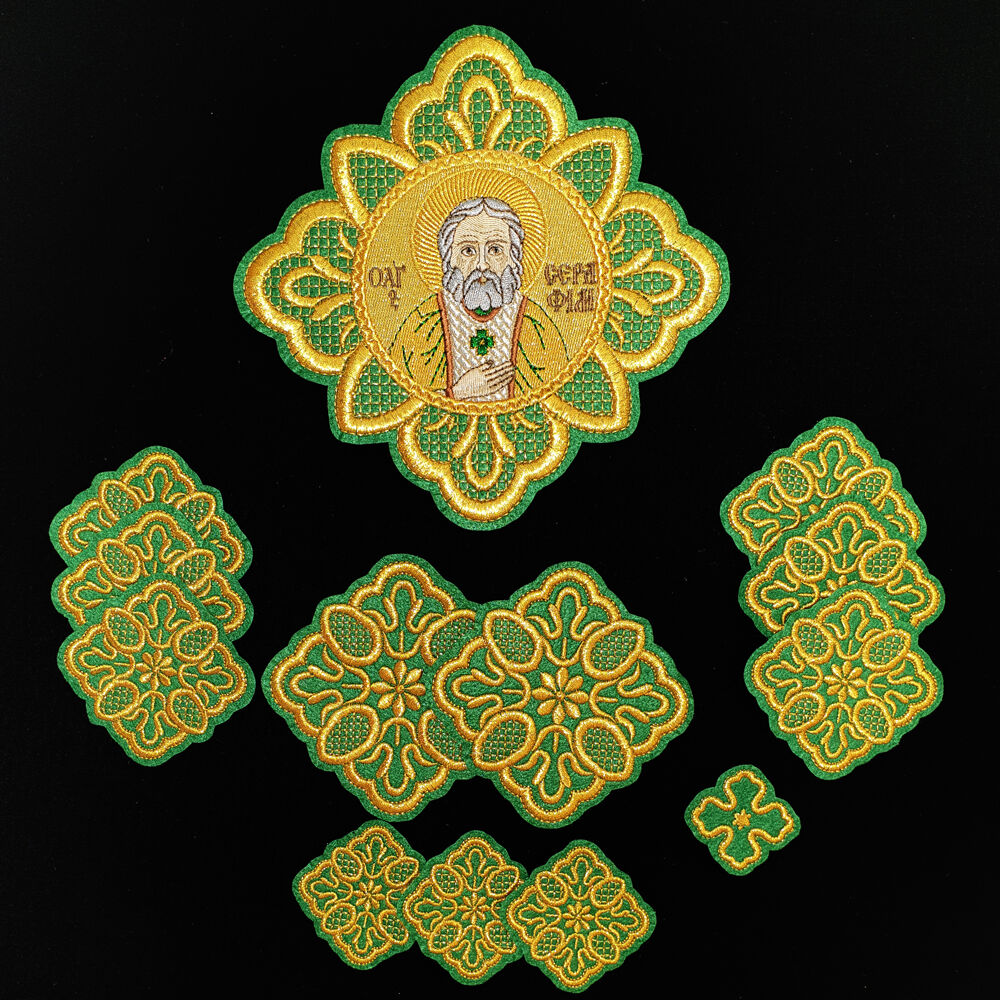 Crosses for the Greek vestments of the priest (Seraphim) Crosses for the Greek vestments of the priest (Seraphim)