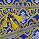 Brocade blue (Smyrna) Orthodox