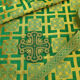 Brocade yellow with green (Capernaum) for sale