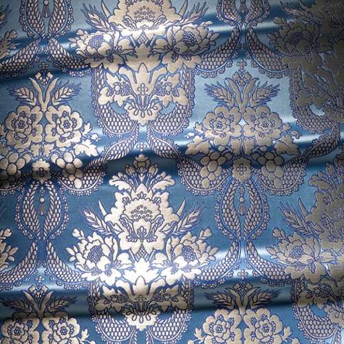 Brocade (Nativity of the Mother of God) skyblue