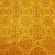 Brocade for Liturgical Vestments Tailoring yellow (Nika) for sale