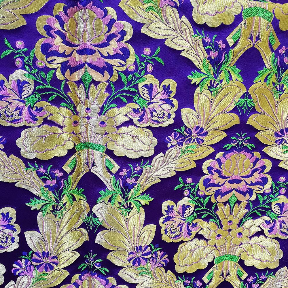 Greek Brocade violet (Samite) Greek Brocade violet (Samite)