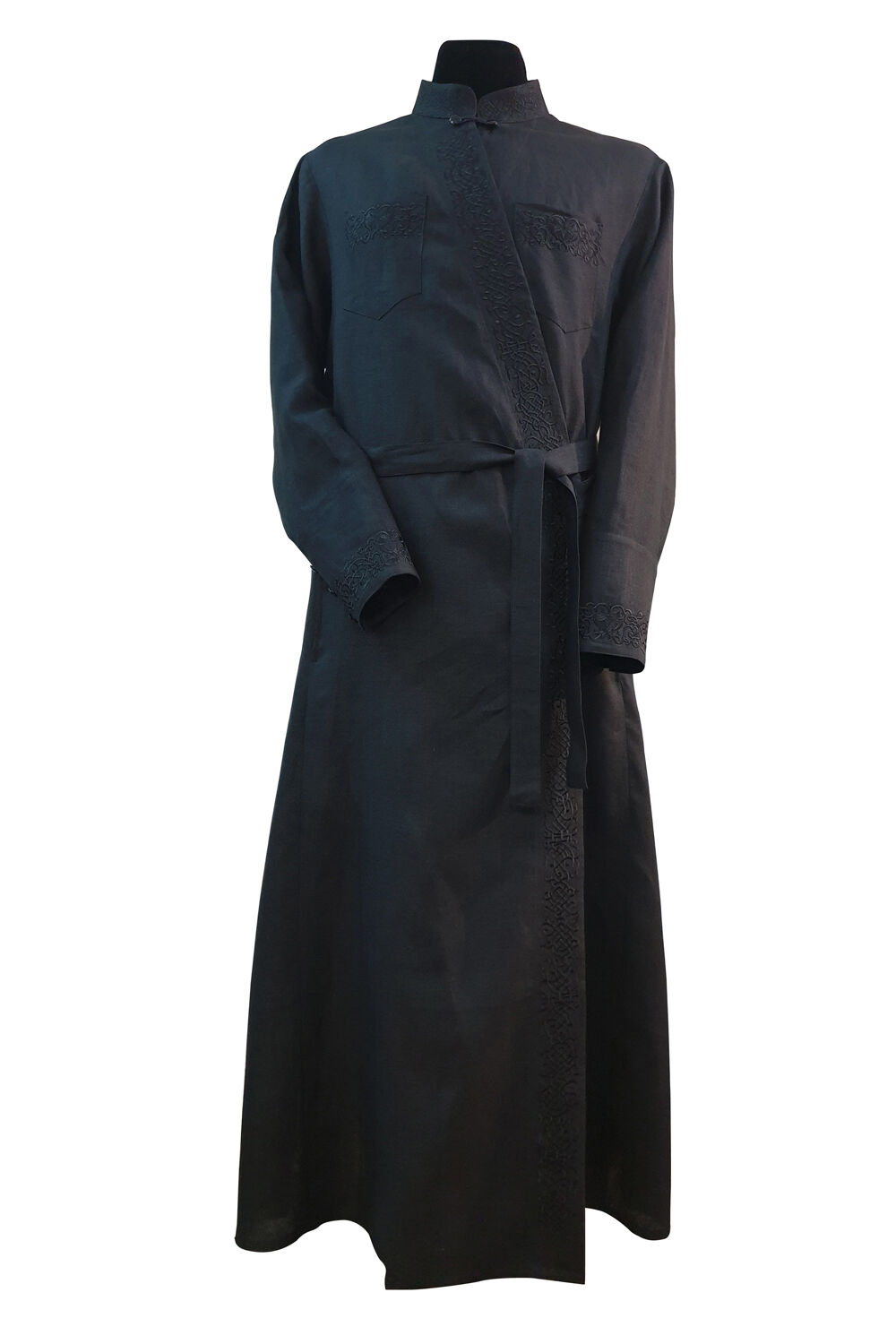 Greek cassock with embroidery Greek cassock with embroidery