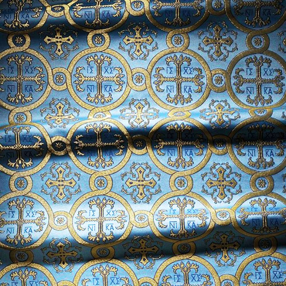 Brocade (Nika) for vestment Brocade (Nika) for vestment