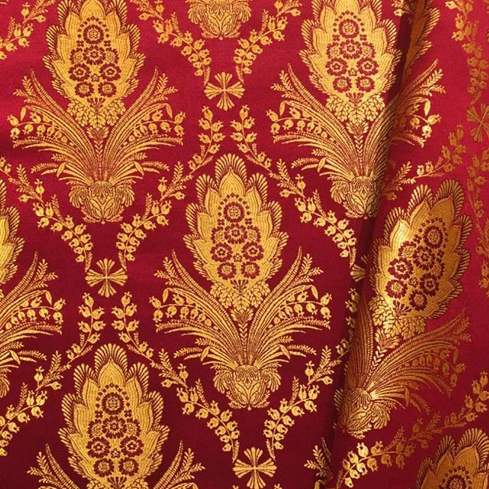 Brocade dark red (Oak of Mamre) Brocade dark red (Oak of Mamre)