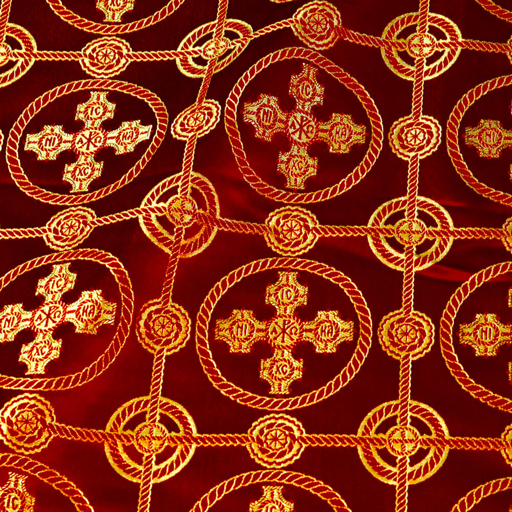 Greek Fabric dark red (Colossae) Greek Fabric dark red (Colossae)