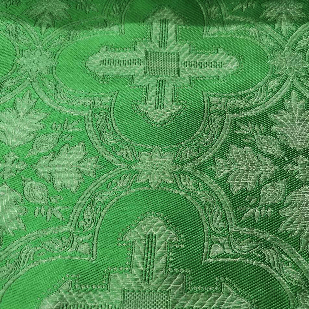 Church silk for vestments (Emmanuel) Church silk for vestments (Emmanuel)