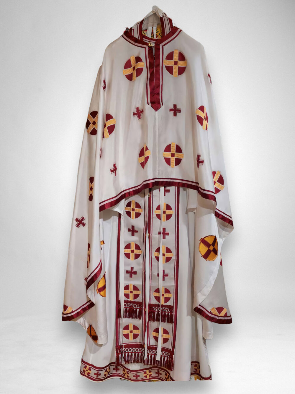 Priestly vestment coupon in Greek style Priestly vestment coupon in Greek style