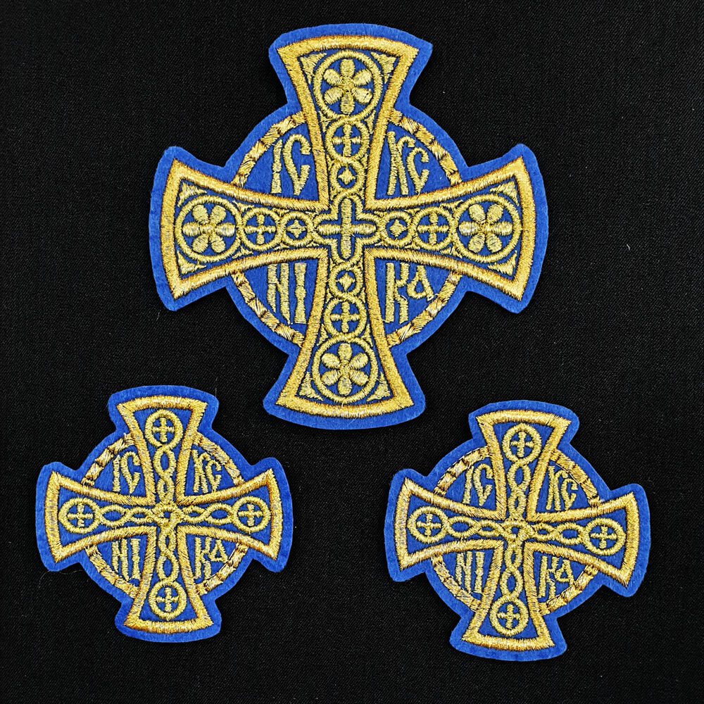 Set of crosses for the liturgical set (Nika)
