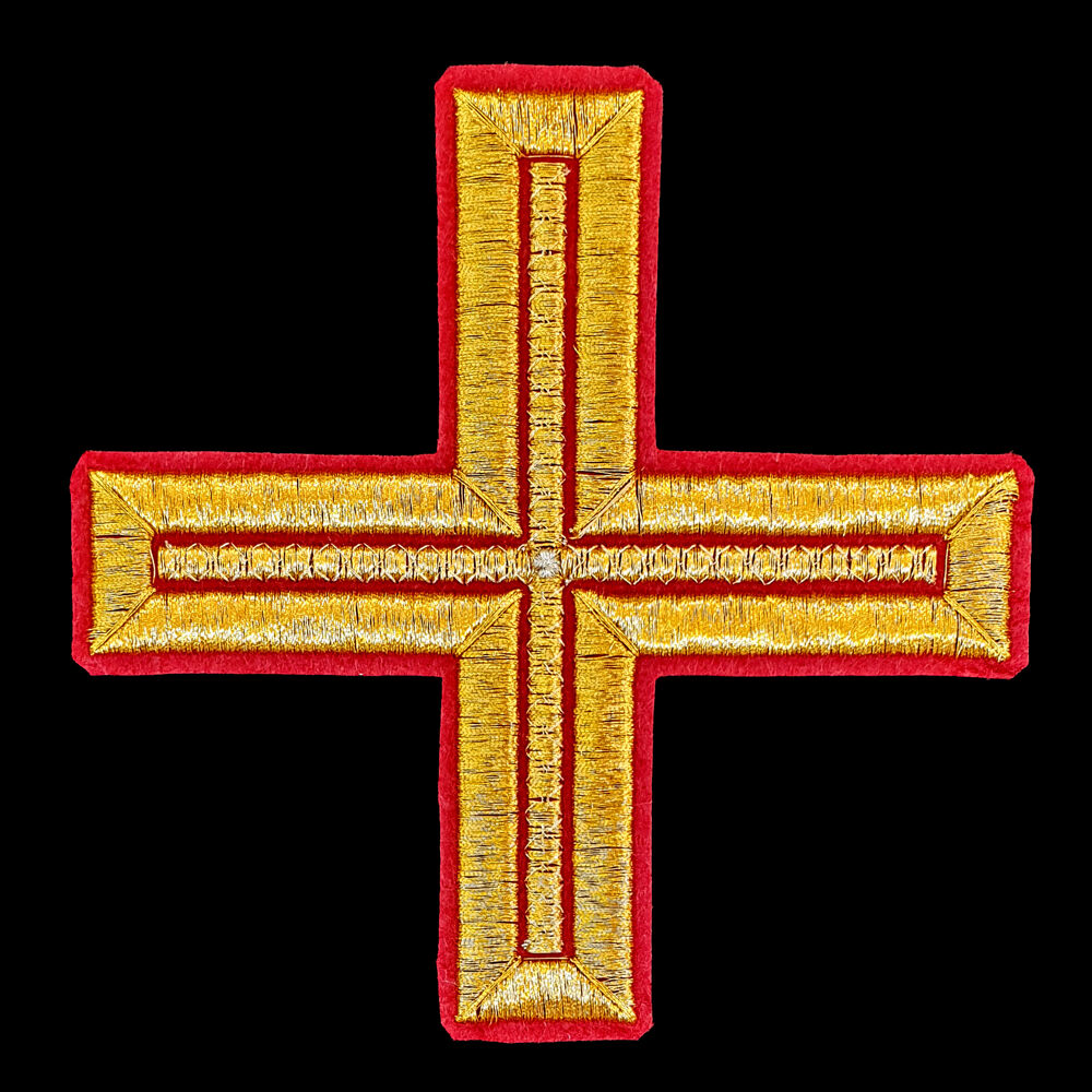 Embroidered church cross (Greek)