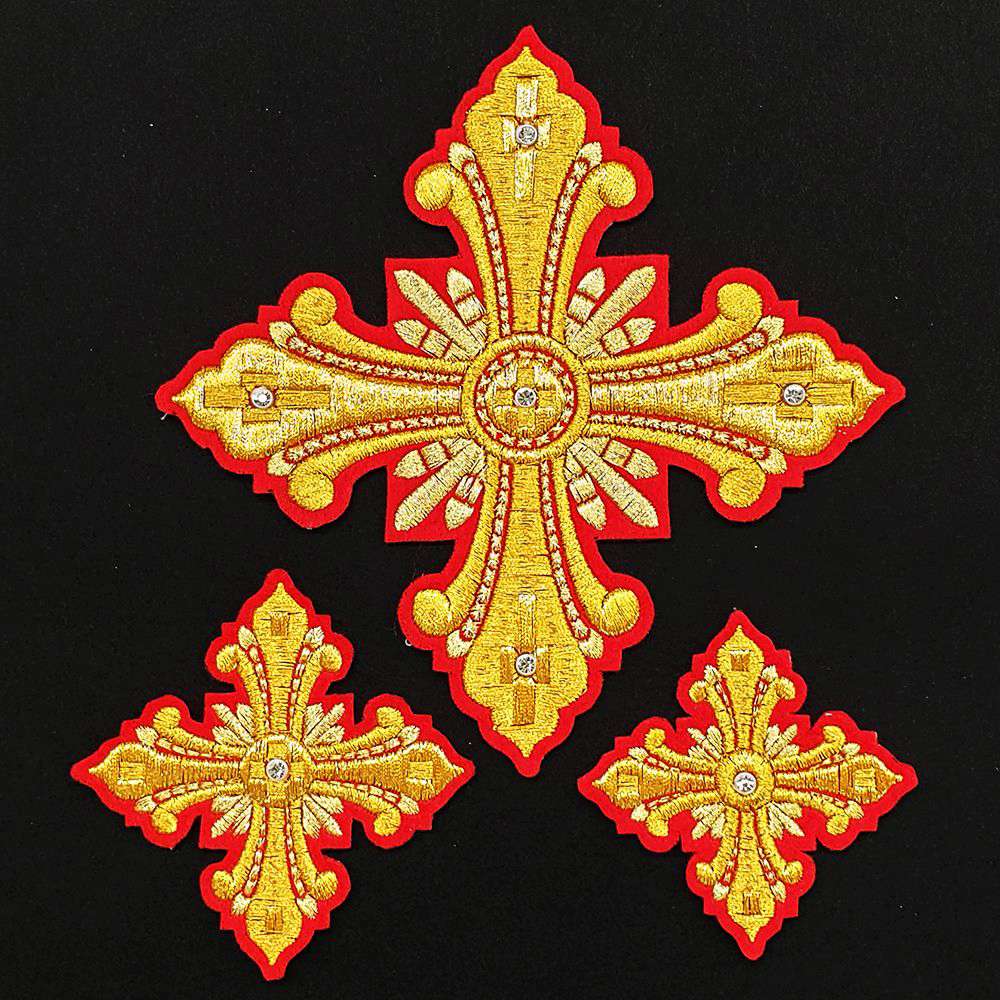 Crosses for Vestments of Deacon (Christmas)
