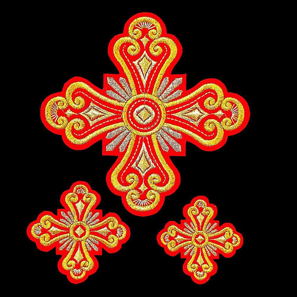 Set of Crosses for Protodeacon Vestment (The Entry)