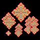 Crosses for Greek priestly vestments (Christmas) 