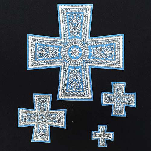 Crosses for Greek-style Vestment Set (Uspensky)