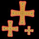 Crosses for vestments of the protodeacon (Gems) for sale