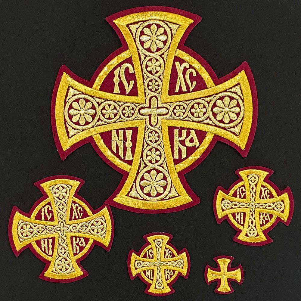Crosses for Greek Vestments (Nika)