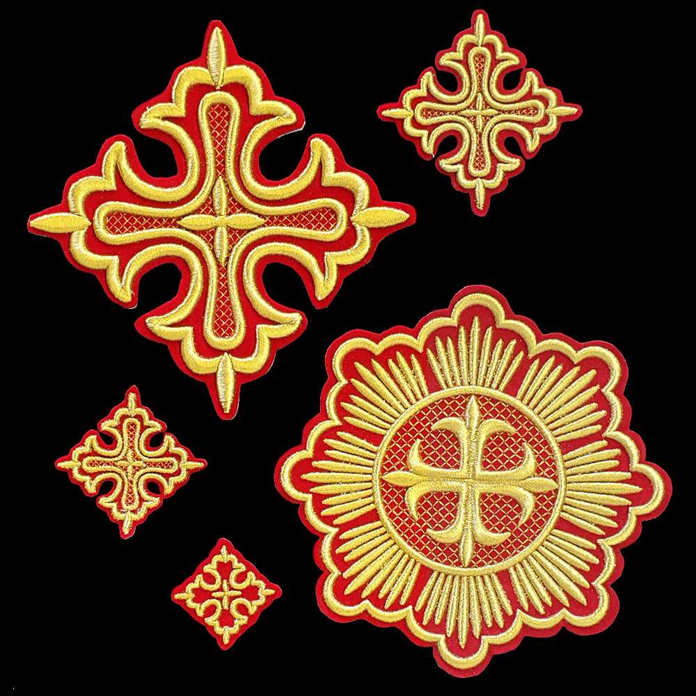 Set of Priest Crosses Voluminous