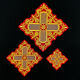 Crosses set for protodeacon vestments (Christmas) for sale