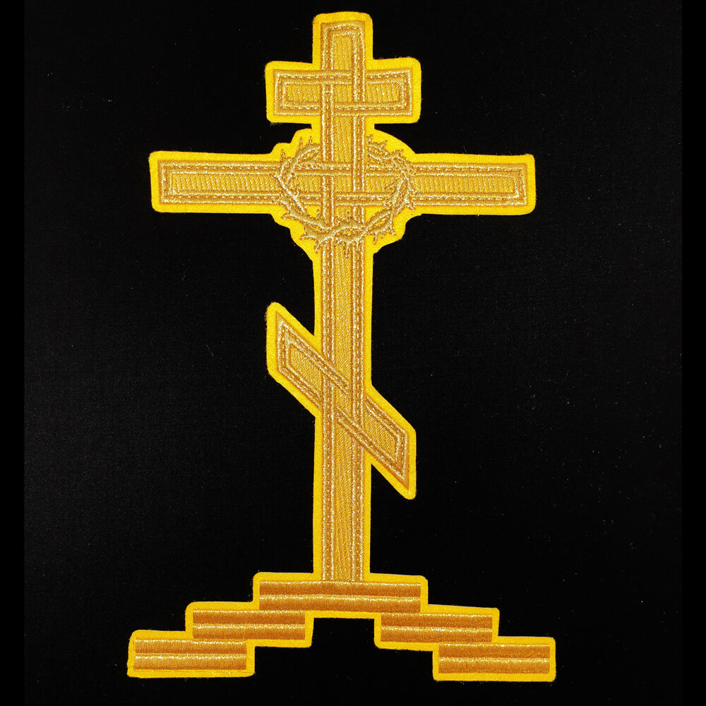 Cross with a crown of thorns