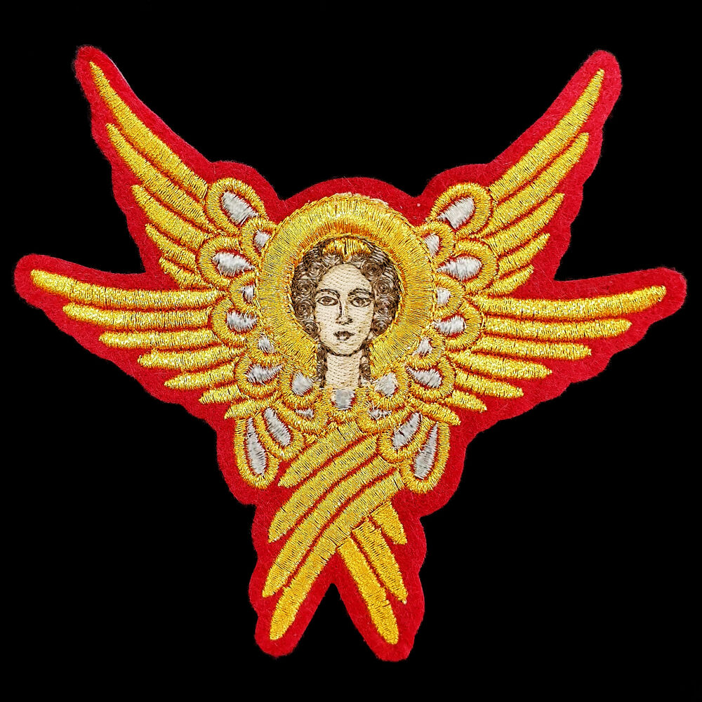 Embroidered six-winged Seraphim for the vestment