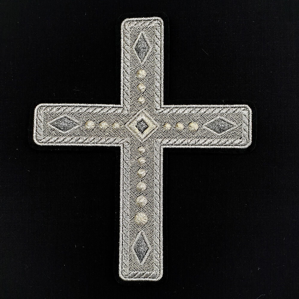 Embroidered cross for vestment altar server (Chernihiv)