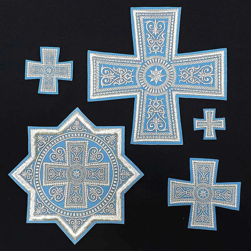 Crosses Embroidered for Bishop Vestments Set (Uspensky)