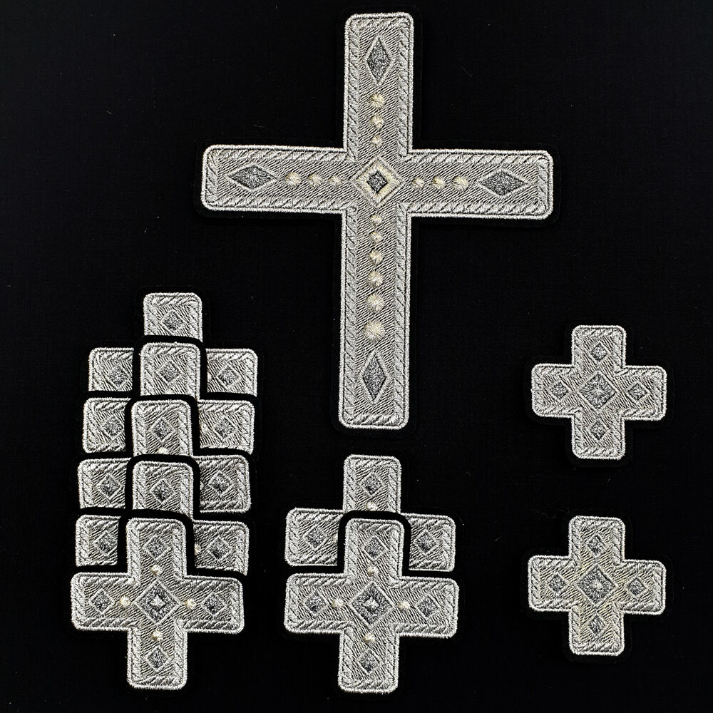 Set of crosses for deacon's robes (Chernihiv)