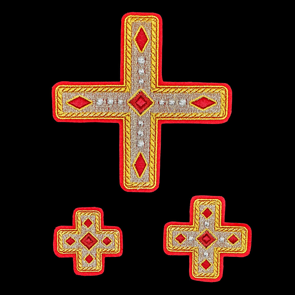 Set of deacon crosses (Chernihiv small)