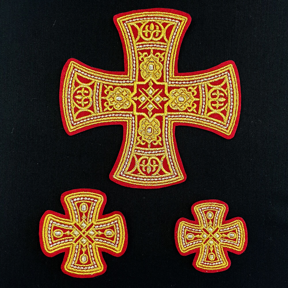 Crosses for vestments of the subdeacon (Transfiguration)