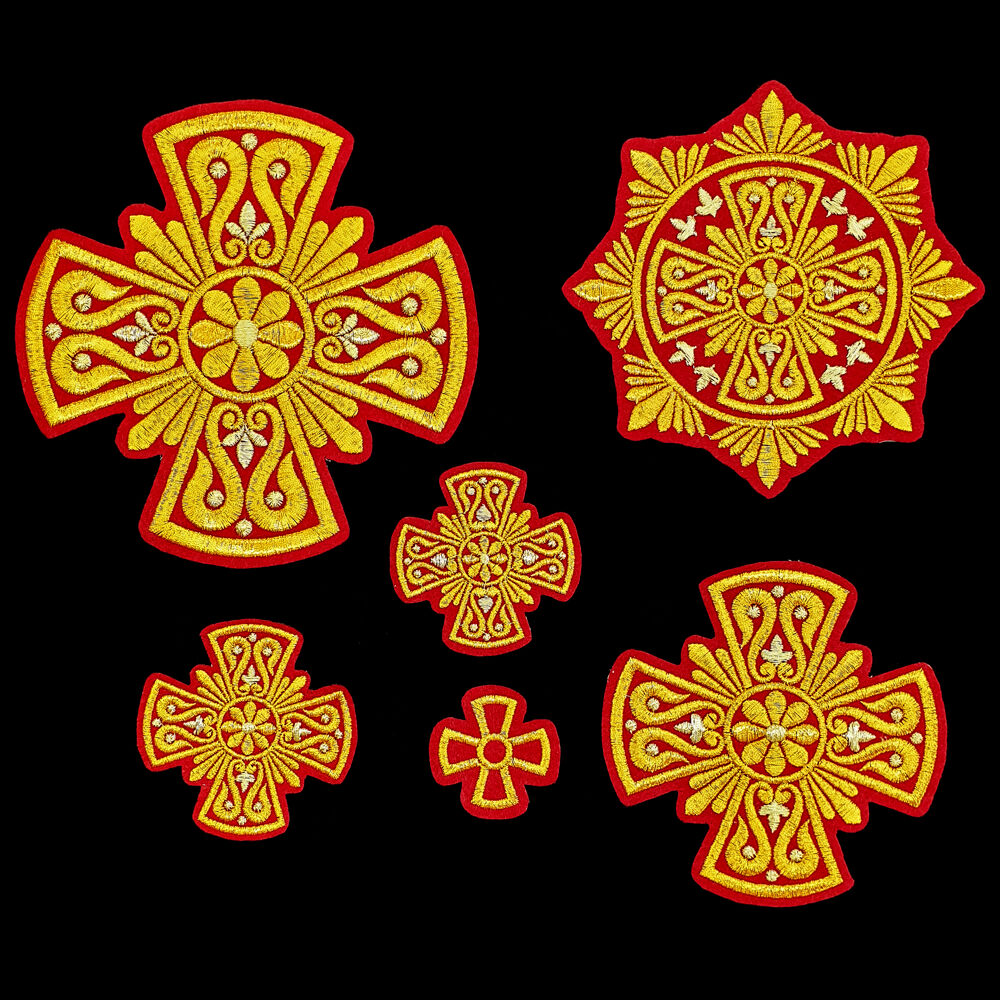 Crosses for Vestment of Bishop (Easter)