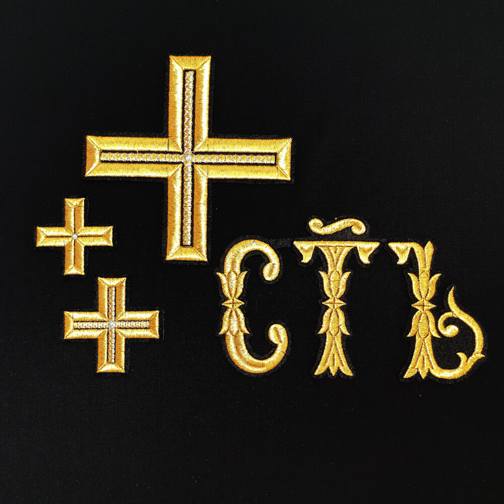 Protodeacon crosses for vestments (Greek)