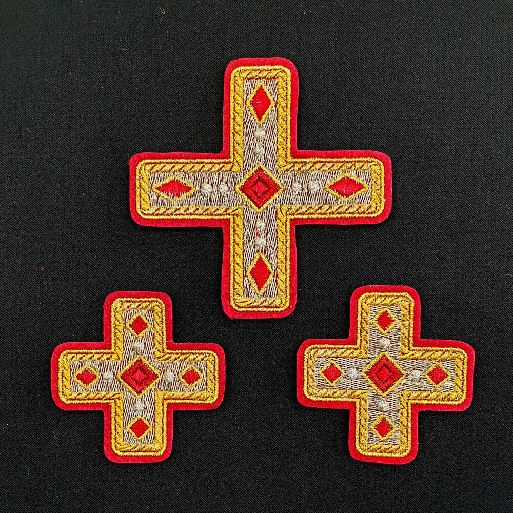 Liturgical embroidered crosses (Chernihiv)