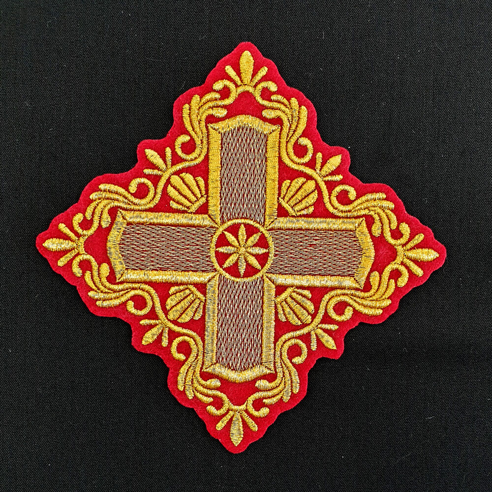 sexton's cross for vestment (Christmas)