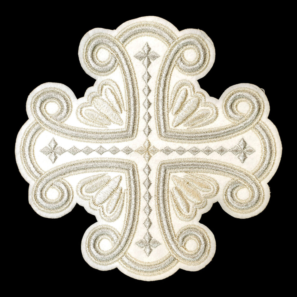 Embroidered cross for the surplice (Favor)