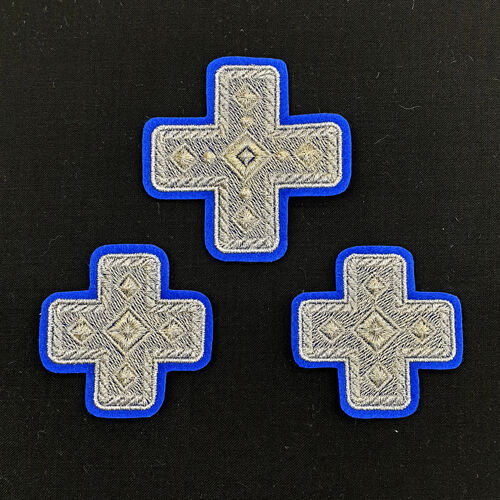 Embroidered crosses for covers and air (Chernihiv)