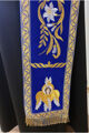 Embroidered double orarion for deacon's vestments for sale