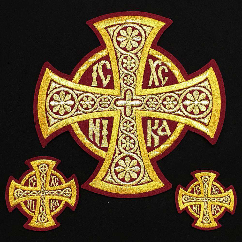 Crosses for Deacon Vestment (Nika)