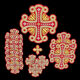 Embroidery on the Greek vestment of the priest (Favor) 