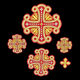 Embroidery on the Greek vestment of the priest (Favor) for sale