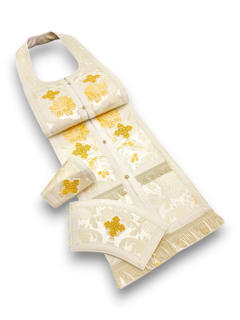 Epitrachelion Set white (Iver) Epitrachelion Set white (Iver)