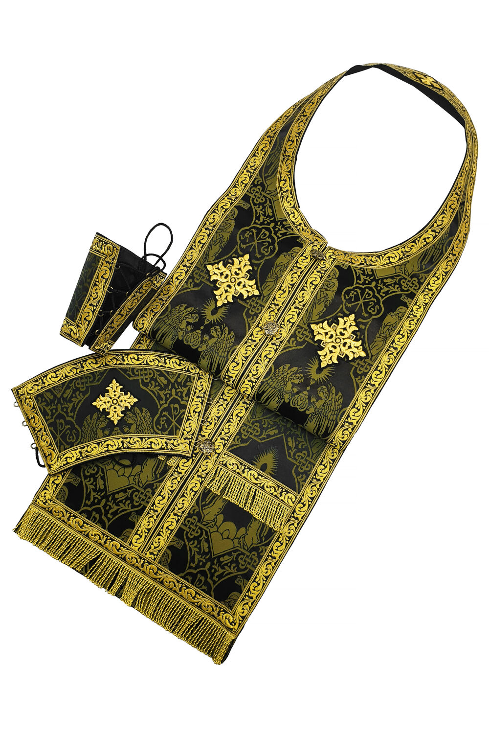 Epitrachelion Set Fasting black Epitrachelion Set Fasting black