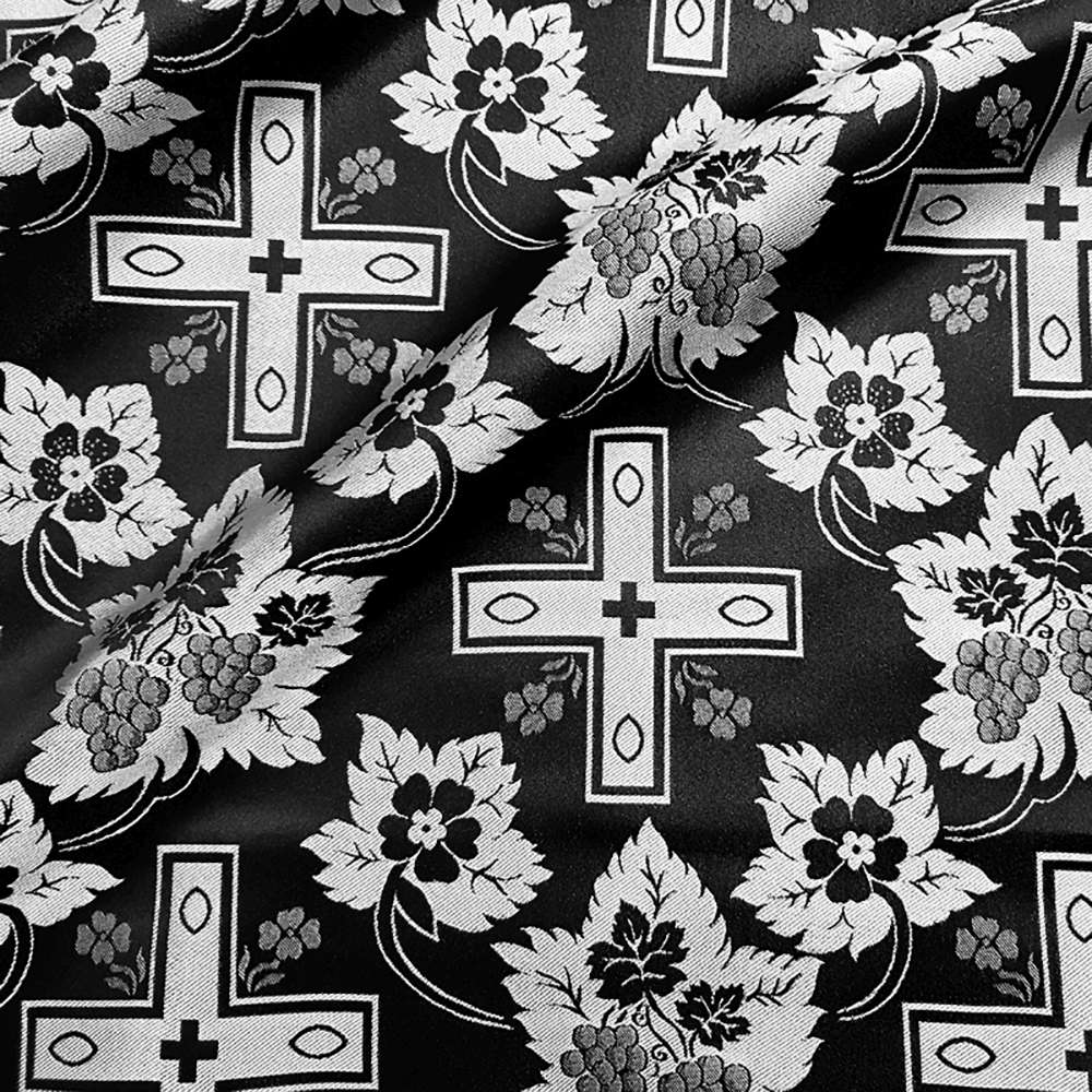 Brocade (Dionysius Cross) for vestments Brocade (Dionysius Cross) for vestments