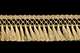 Fringe (Tassel on lace) width 8 cm golden for sale