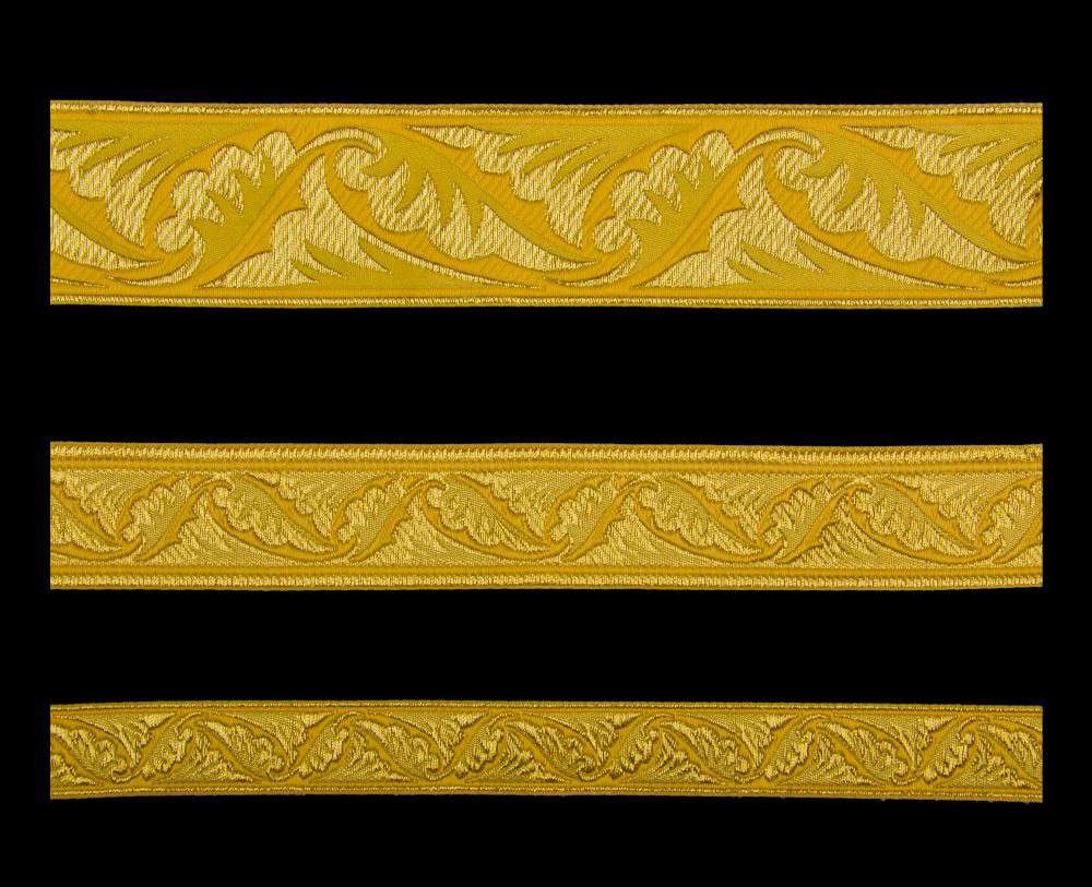 Galloon (Polistavry) yellow with gold