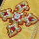 Gift for priest Aer, veil and bookmark for the Gospel liturgical vestments