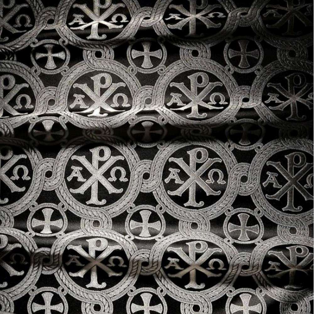 Brocade black (Alpha and Omega) Brocade black (Alpha and Omega)