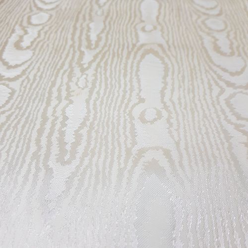 Greek Fabric white beige (Moire)