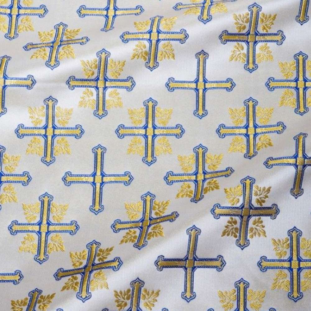 Brocade blue (Poltava Cross) Brocade blue (Poltava Cross)