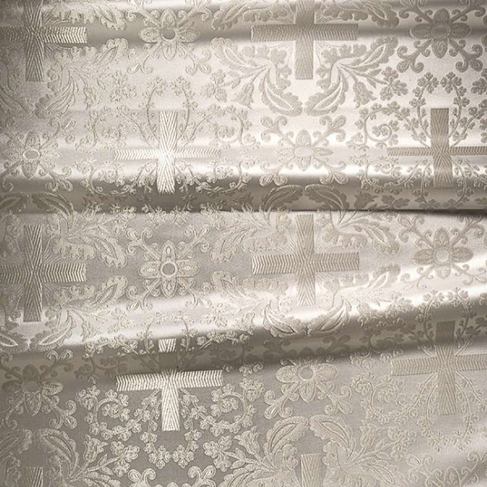 Brocade (Resurrection Cross) for vestment Brocade (Resurrection Cross) for vestment