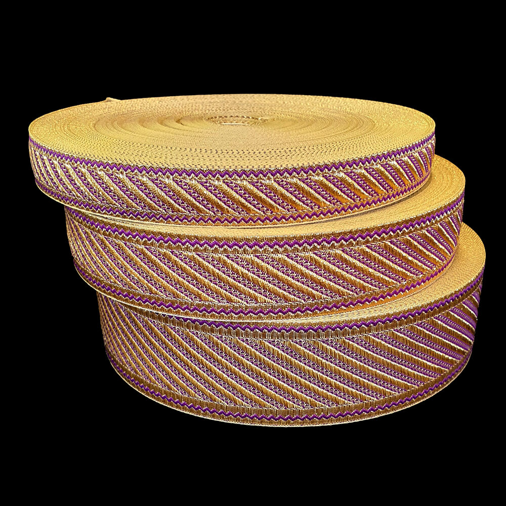 Galloon violet with gold (Damascus) Galloon violet with gold (Damascus)